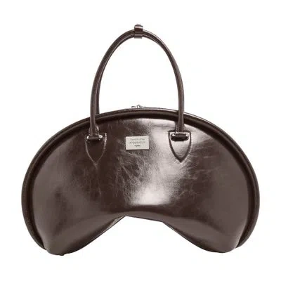 Acne Studios Bowlina Hand-held Bag In Brown