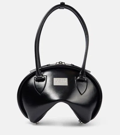 ACNE STUDIOS BOWLINA MINI LEATHER SHOULDER BAG