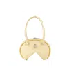 Acne Studios Bowlina Mini Shoulder Bag In Yellow