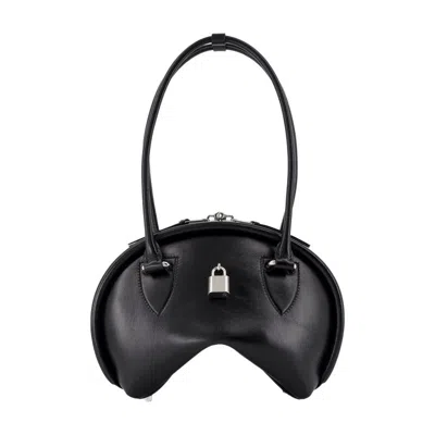 Acne Studios Bowlina Mini Shoulder Bag In Black