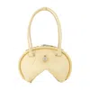 Acne Studios Bowlina Mini Shoulder Bag In Yellow