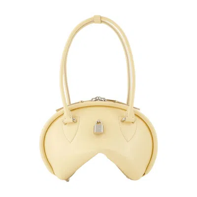 Acne Studios Bowlina Mini Shoulder Bag - Leather - Yellow