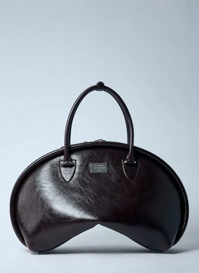 Acne Studios Women Bowlina Shoulder Bag In Brown