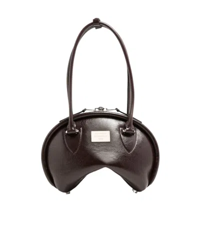 Acne Studios Bowlina Hand-held Bag In Brown