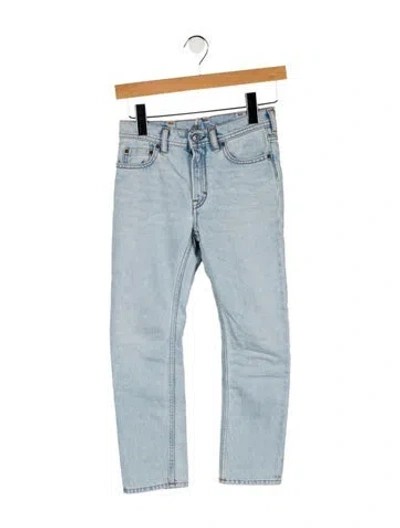 Pre-owned Acne Studios Kids'  Boys' Skinny- Leg Denim Jeans In Blue