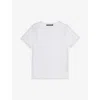 ACNE STUDIOS BRAND-PATCH ROUND-NECK COTTON-JERSEY T-SHIRT 3-10 YEARS