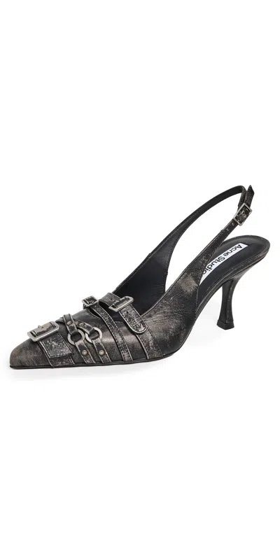 Acne Studios Brandan Slingbacks Black/white