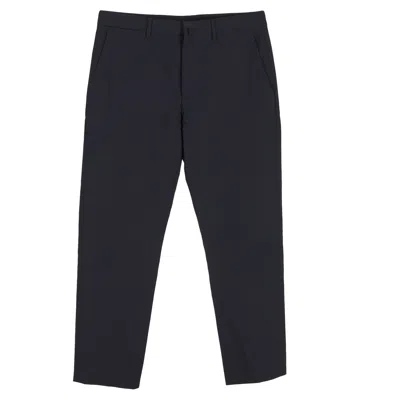 Acne Studios Brobyn Trousers In Black Cotton