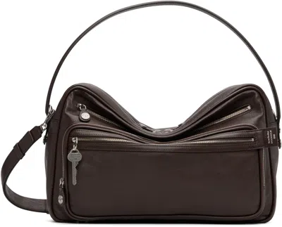 Acne Studios Brown Camero Camera Shoulder Bag
