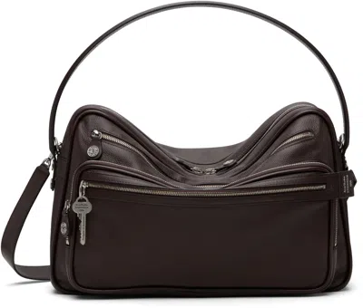 Acne Studios Brown Camero Camera Shoulder Bag