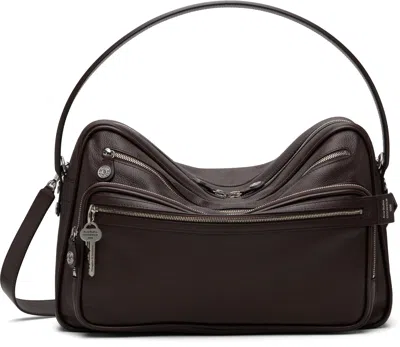 Acne Studios Brown Camero Camera Shoulder Bag