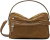 Acne Studios Brown Camero Camera Shoulder Bag In Brown