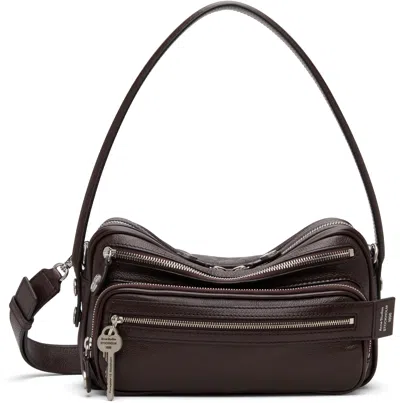 Acne Studios Brown Camero Party Shoulder Bag