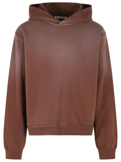 Acne Studios Brown Cotton Blend Sweatshirt Men