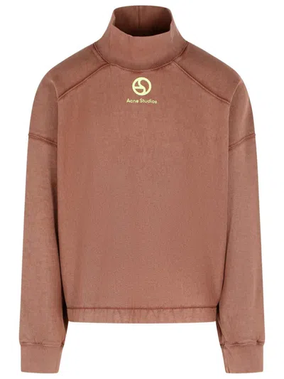Acne Studios Brown Cotton Sweatshirt