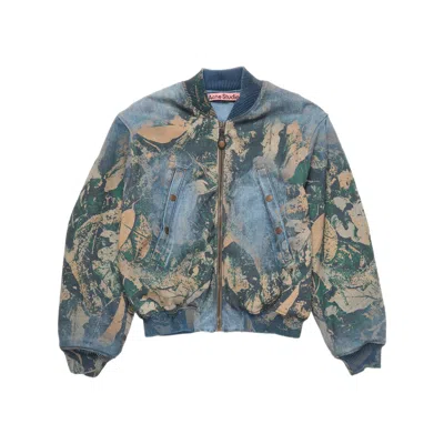Acne Studios Brown Jackets - Bomber Jackets Men In Multi