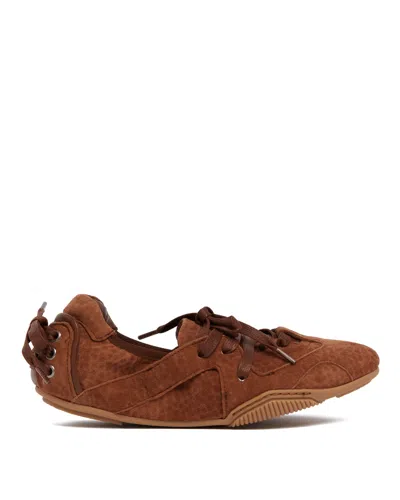 ACNE STUDIOS BROWN LACE-UP SHOES