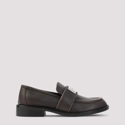 Acne Studios Brown Leather Loafers