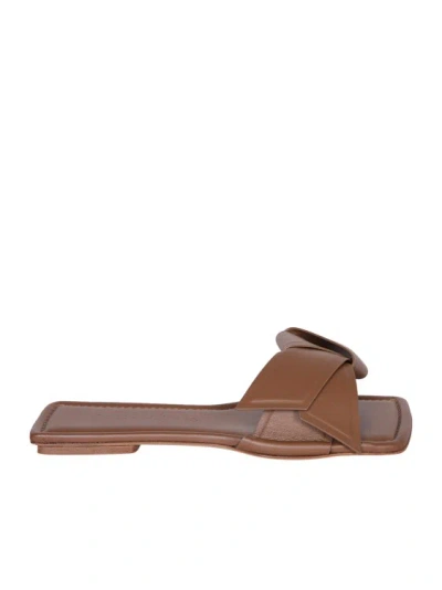 Acne Studios Brown Leather Sandals