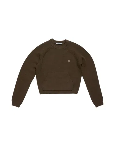 Acne Studios Brown Long-sleeved Sweater