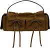 Acne Studios Brown Multipocket Bag In Brown