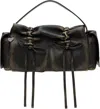 Acne Studios Brown Multipocket Bag In Aip Dark Brown/beige