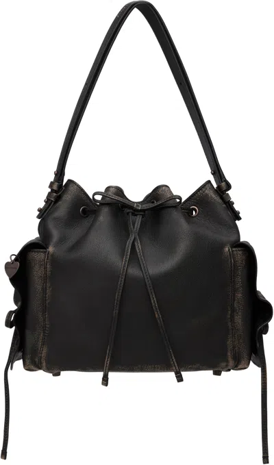 Acne Studios Brown Multipocket Bucket Bag