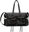 Acne Studios Brown Multipocket Tote In Aip Dark Brown/beige