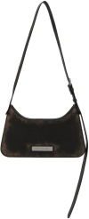 Acne Studios Brown Platt Mini Bag In Aip Dark Brown/beige