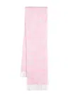 Acne Studios Brushed-effect Scarf In Pink