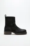 Acne Studios Black Besare Boots In Black