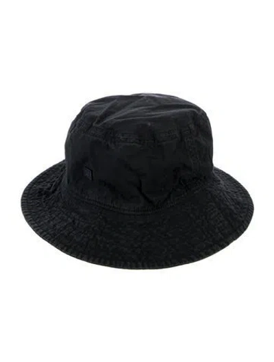 Pre-owned Acne Studios Bucket Hat In Black