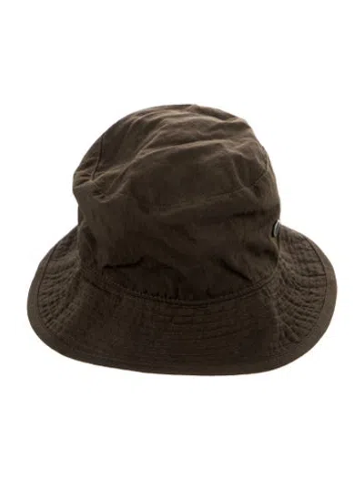 Pre-owned Acne Studios Bucket Hat In Green