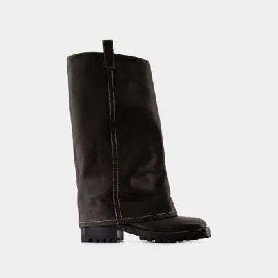ACNE STUDIOS ACNE STUDIOS BUCKLE BOOTS