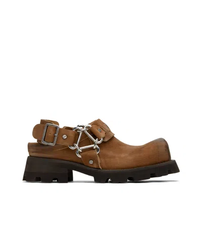 ACNE STUDIOS ACNE STUDIOS BUCKLED SQUARE TOE MULES