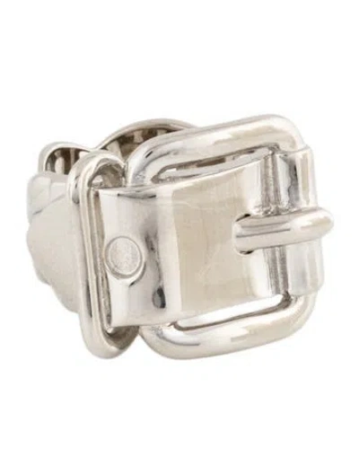 Pre-owned Acne Studios Buckle Ring In Multi