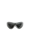 Acne Studios Butterfly-frame Tinted-lenses Sunglasses In Gray