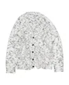 Acne Studios Button Cardigan In White
