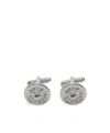 Acne Studios Button Cufflinks In Silver