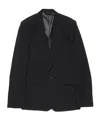 Acne Studios Button-detail Single-breasted Blazer In Black