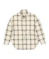 Acne Studios Button-down Shirt Jacket In Neutral
