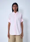 Acne Studios Women Button-down Shirt In Pink