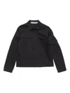 Acne Studios Button-fastening Jacket In Black