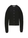 Acne Studios Button Knitted Cardigan In Blue