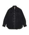 Acne Studios Denim Button-up Shirt In Black