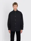 Acne Studios Button-up Jacket In Black