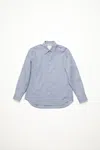 Acne Studios Button-up Shirt In Dusty Blue