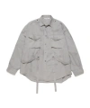 Acne Studios Button-up Shirt In Gray