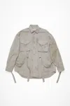 Acne Studios Button-up Shirt In Mid Grey
