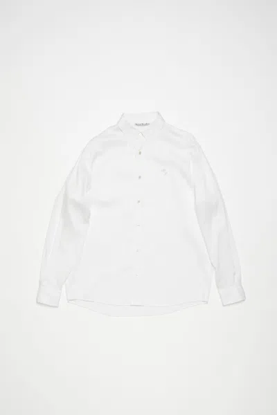 Acne Studios Button-up Shirt In White